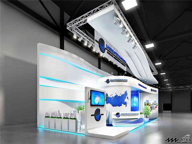 上海航天機(jī)電股份有限公司參展上海新國際博覽中心展覽設(shè)計(jì)展臺搭建2